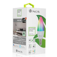 Ampoule Connectée NGS RGB et LED 5W | Smarty Paris 18e